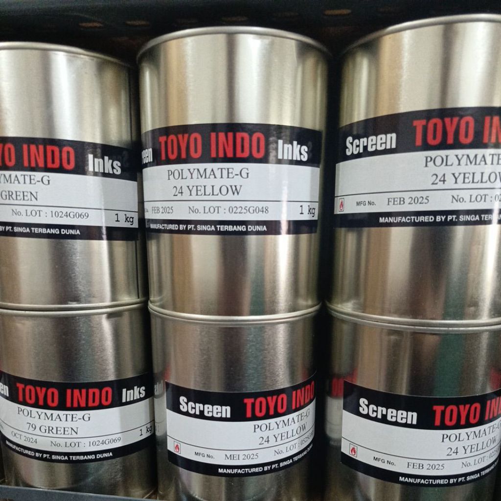 

Toyo tinta plastik Polymate 1kg
