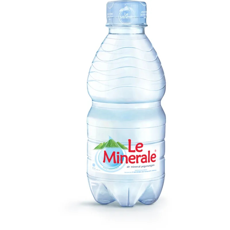 

Air Minum LE MINERALE 330ML Kemasan Botol