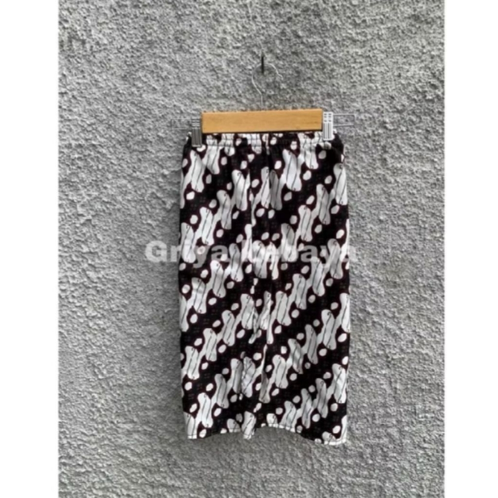 rok jarik  batik plisket anak anak