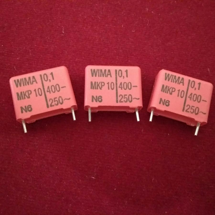 Genuine WIMA MKP10 0.1uF 100nF 250V- 180V~ / 0.1uF 100nF 400V- 250V~ / 0.1uF 100nF 1000V- 600V~
