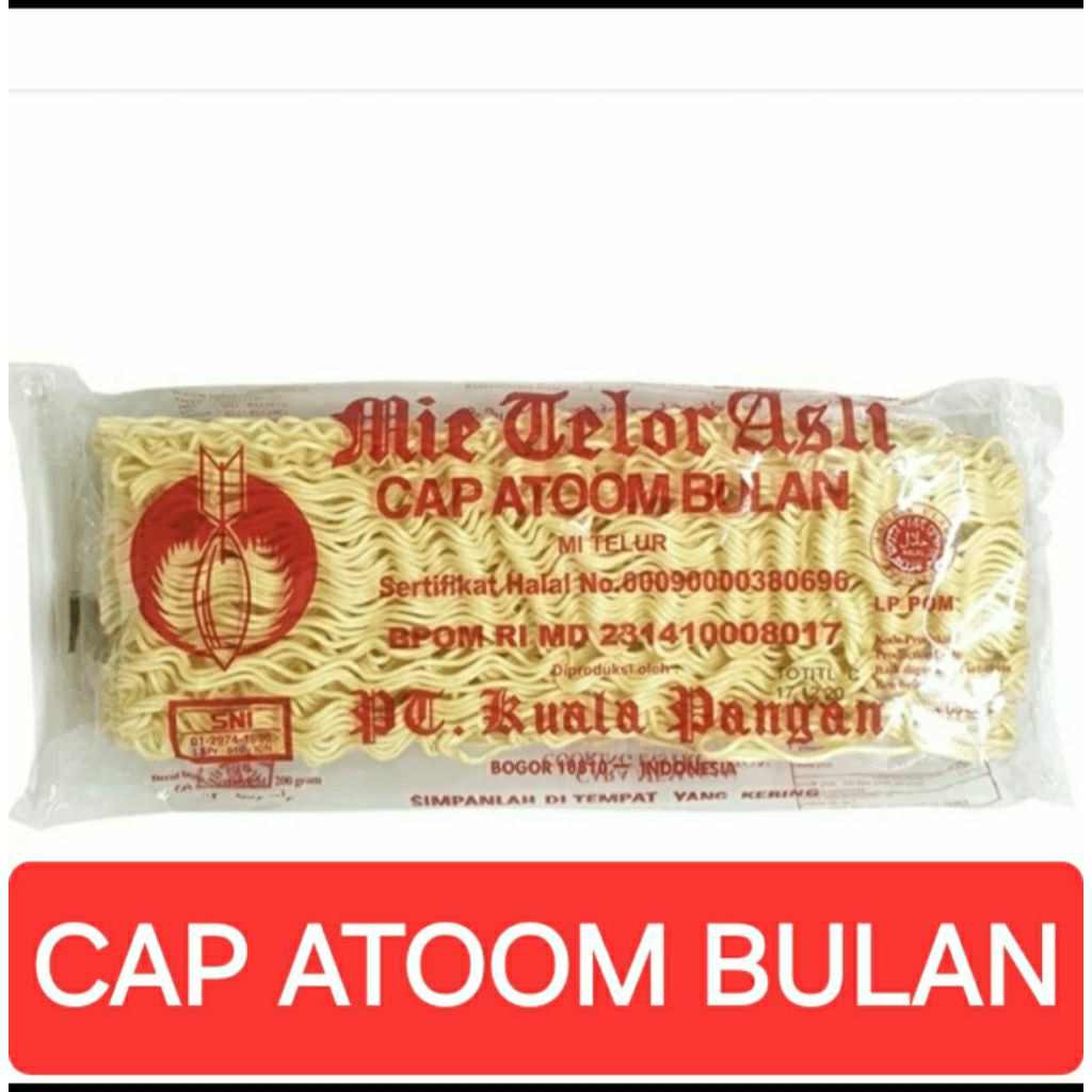 

Mie Atoom Bulan 200 Gr