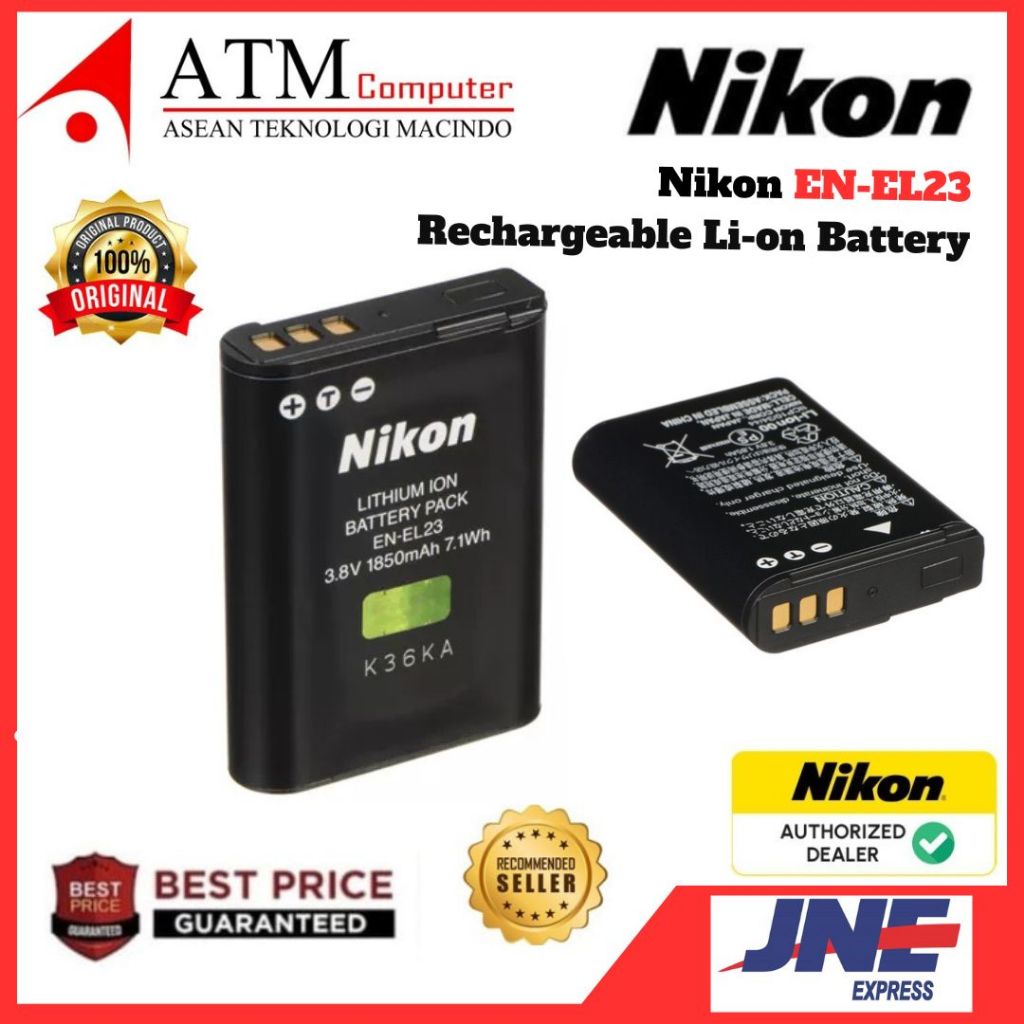 Nikon EN-EL23 Battery for Nikon Coolpix P600/P900 Digital Camera