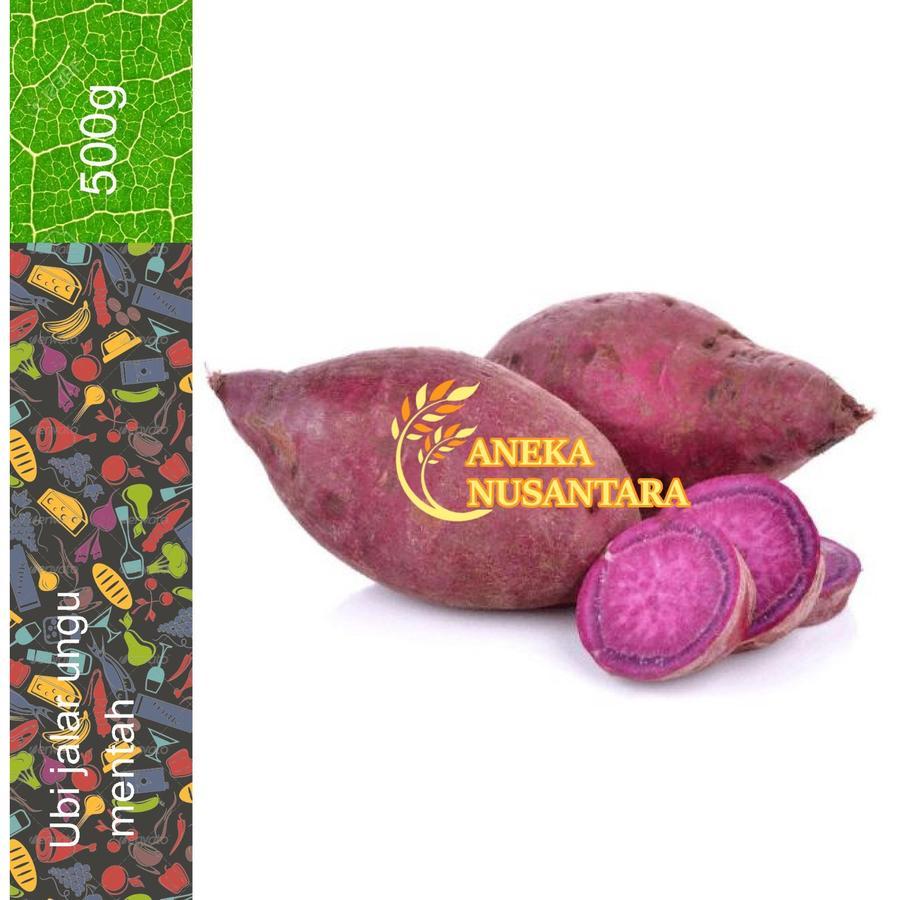 

Ubi Ungu/Ubi Jalar Ungu Manis 500g Ubi Ungu 500 gr Mantang ubi manis
