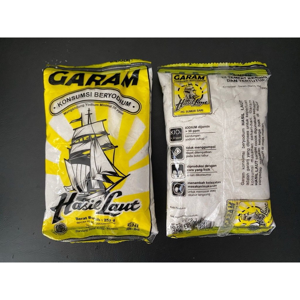 

Garam hasil laut 250 gram