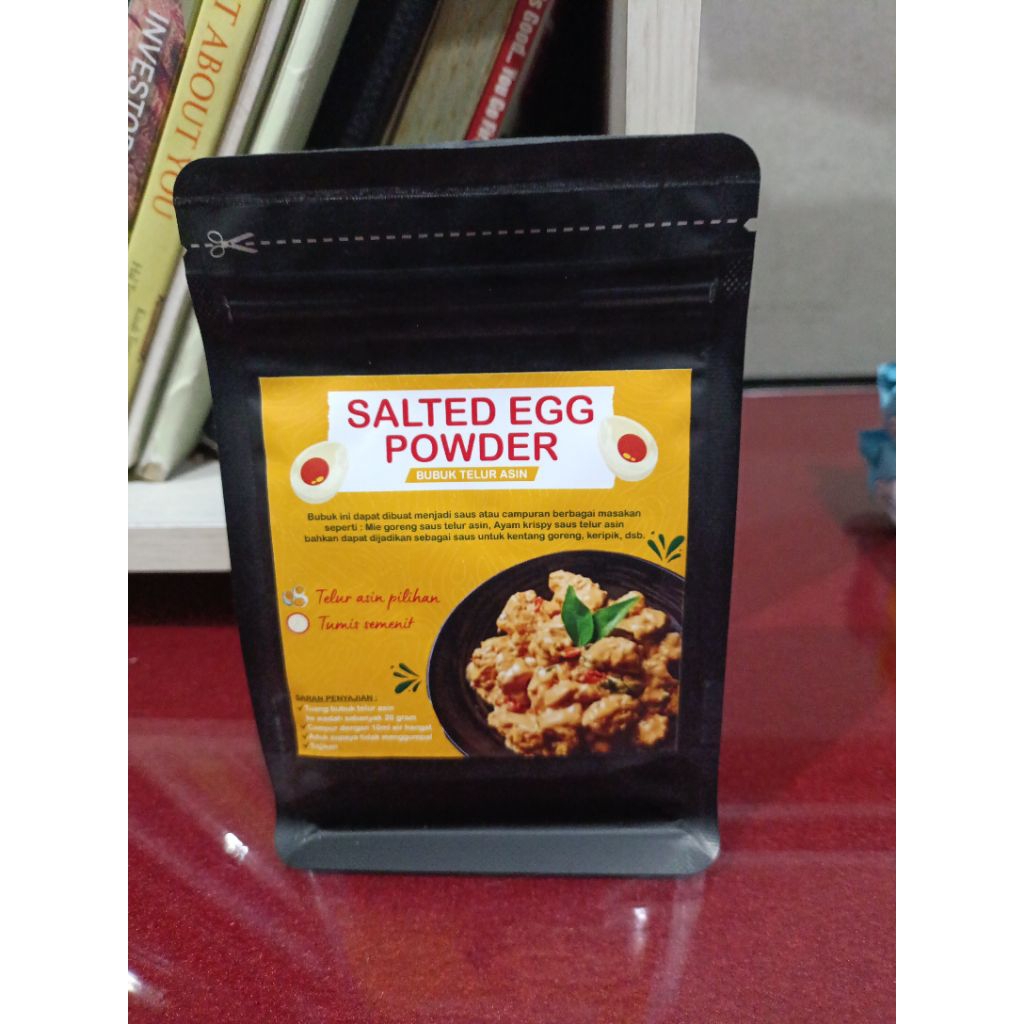 

Salted Egg Powder Bubuk Telur Asin 100 Gram