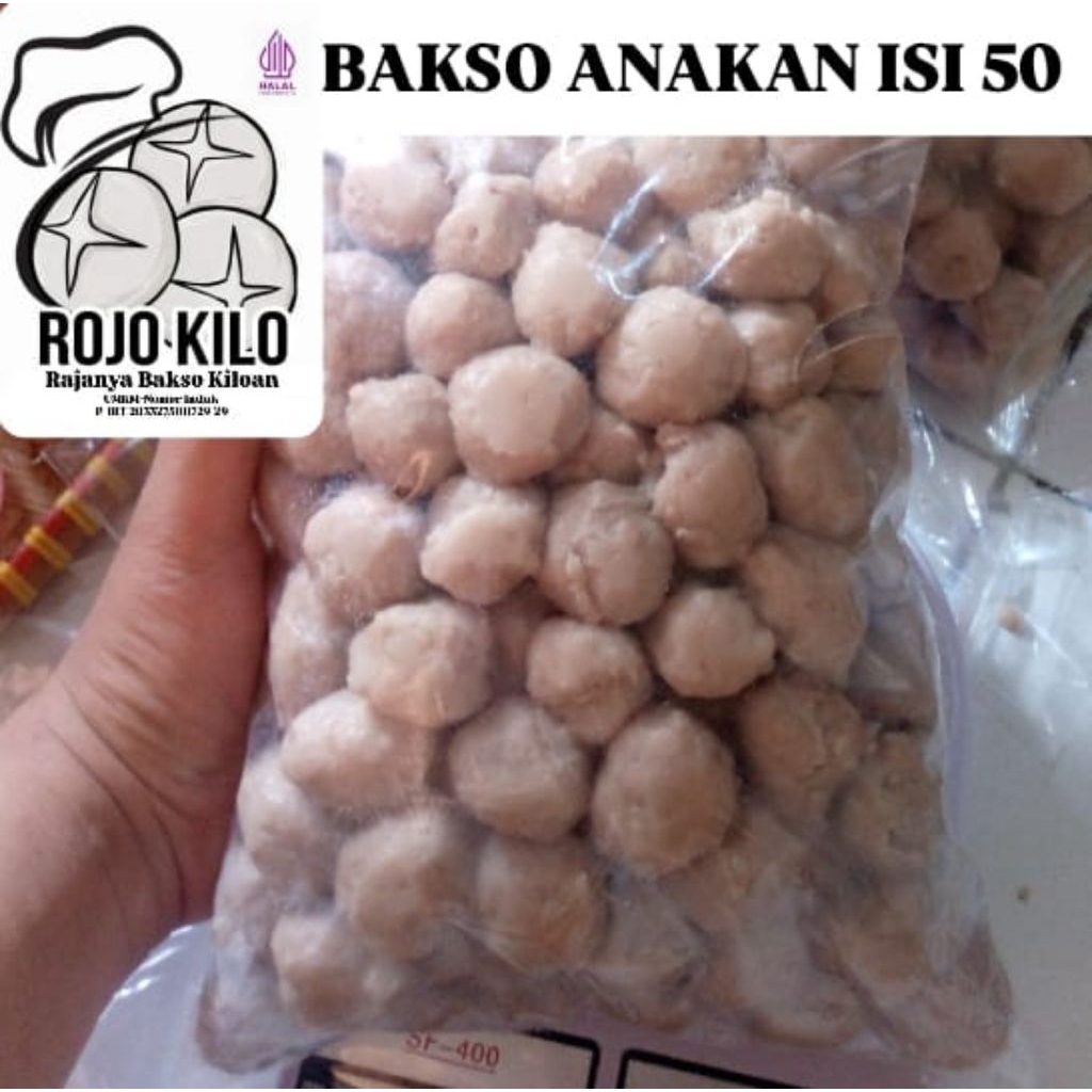 

Bakso anakan isi 50