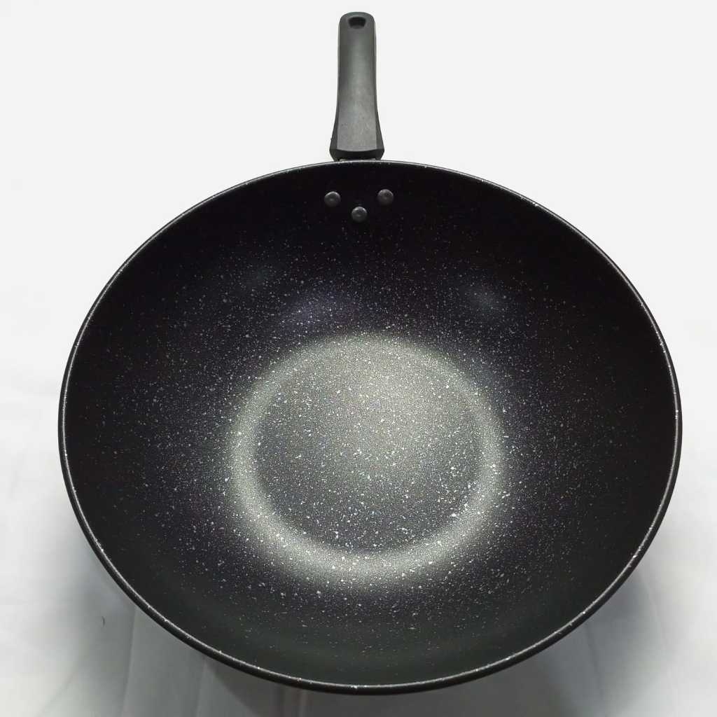 Wajan murah teflon anti lengket 30 cm wok penggorengan 30cm no Maxim