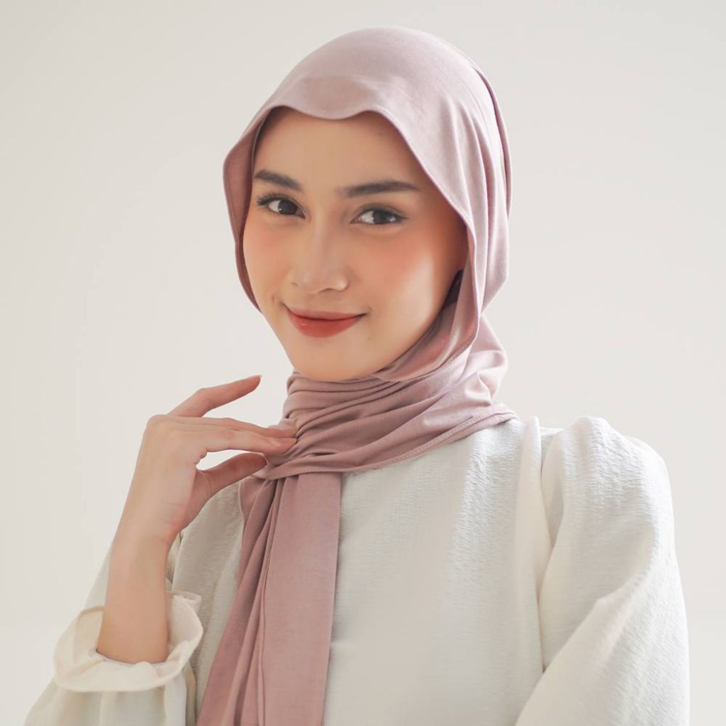 KAYLA Pashmina Rayon Hijab/Hijab wanita/tanpa label