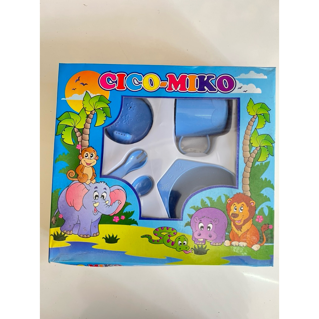 peralatan makan bayi set cico miko