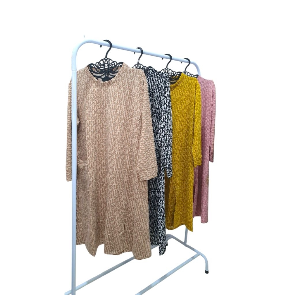 LOVELY Semi Tunik /Tunik Babyterry /Tunik Premium /Atasan Wanita Jumbo Terbaru /Tunik Kekinian /Tuni