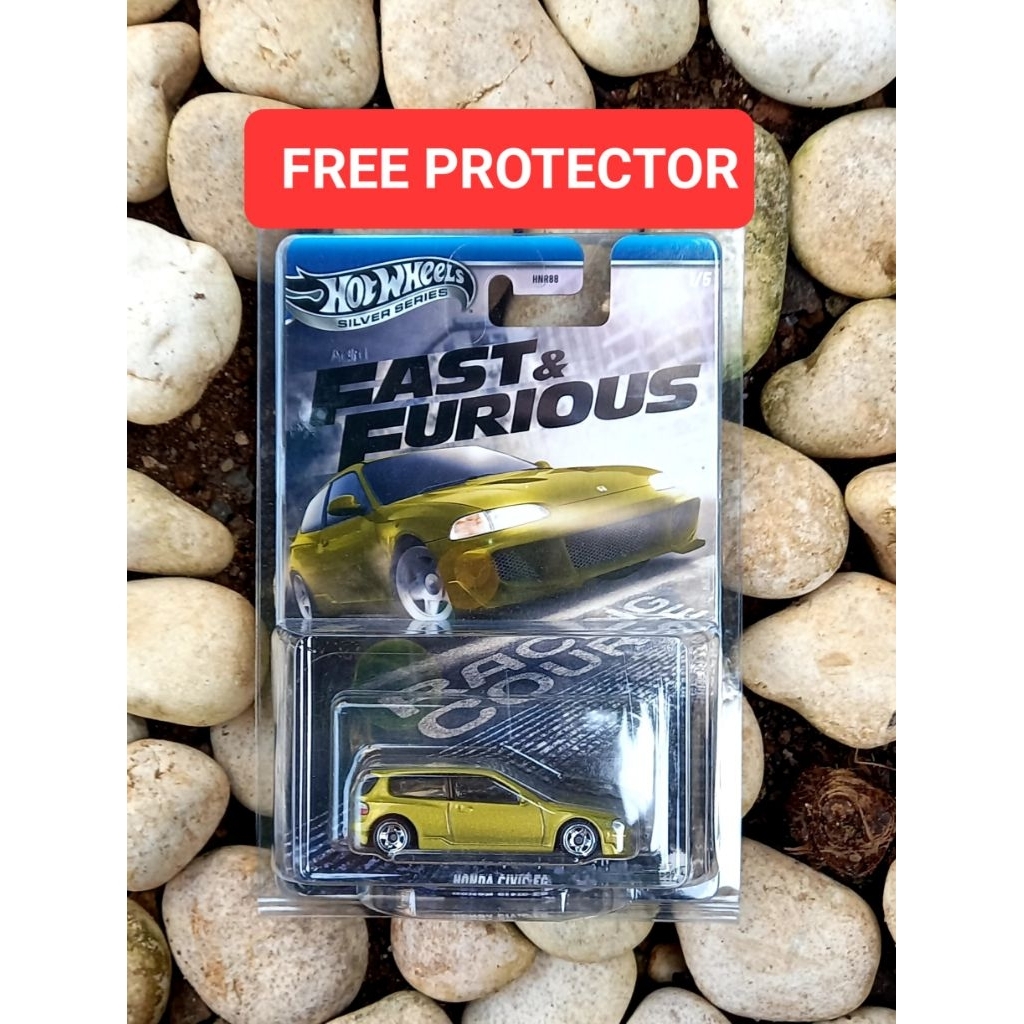 Hot Wheels Fast & Furious Honda Civic EG Hijau