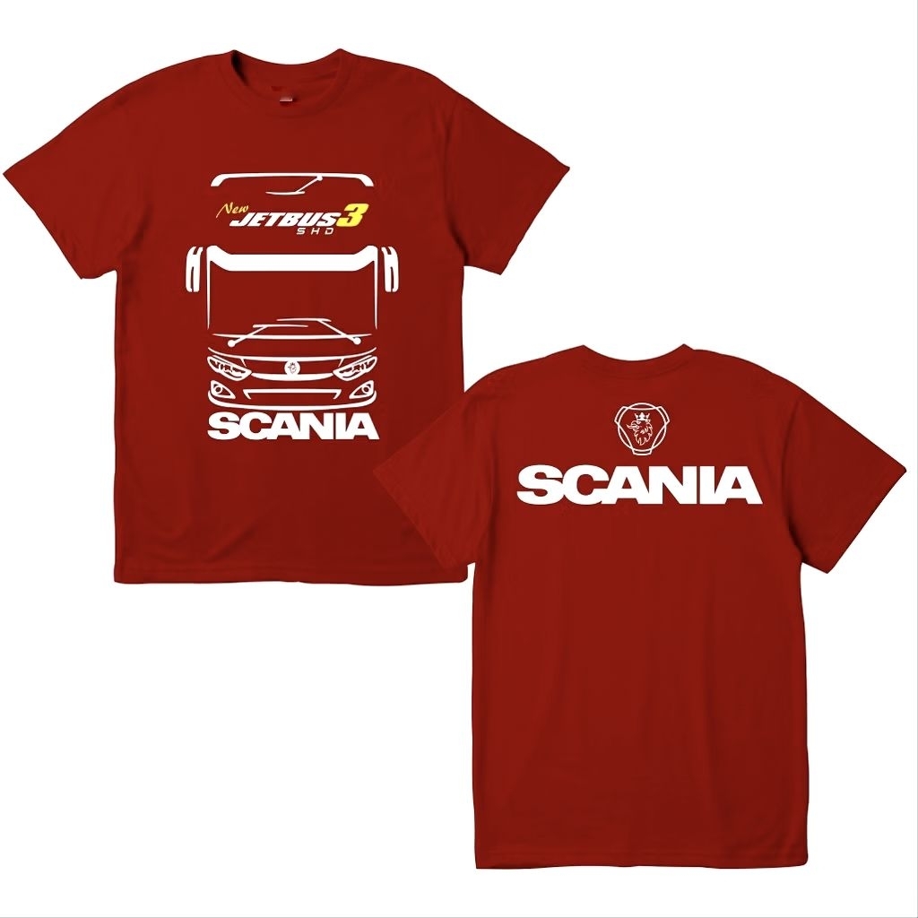 KAOS//SHD NEW JETBUS3 SCANIA//KAOS KEREN BISA COD