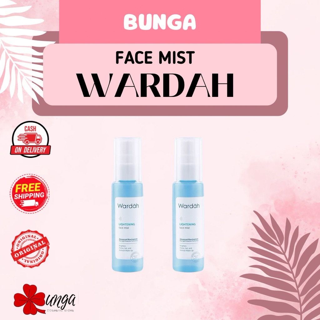 BUNGA - Wardah Lightening Face Mist / Face Mist Wardah Lightening / Face Mist Wardah
