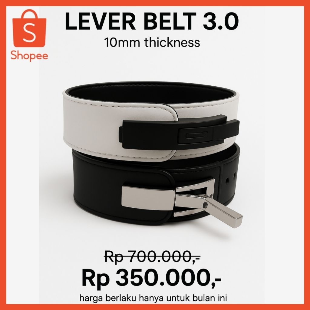 Lever Belt Sabuk Gym Fitness for Weight Lifting
