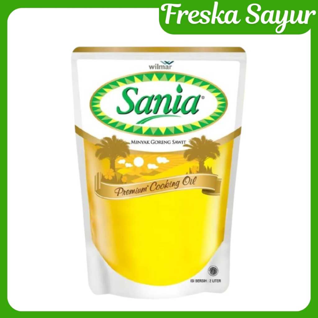 

Minyak Goreng Sania 2 Liter I Jernih Premium, Sehat, Goreng Krispi