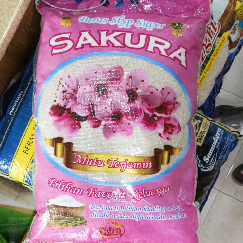 

[ 10 Kilogram ] Beras Sakura Mutu Terjamin