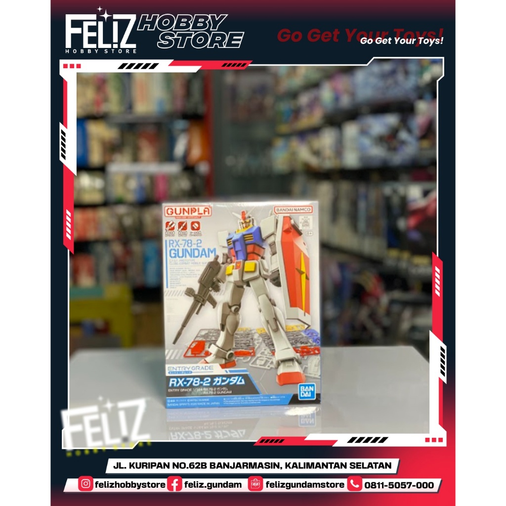 ( BANDAI ) ENTRY GRADE RX 78 - 2
