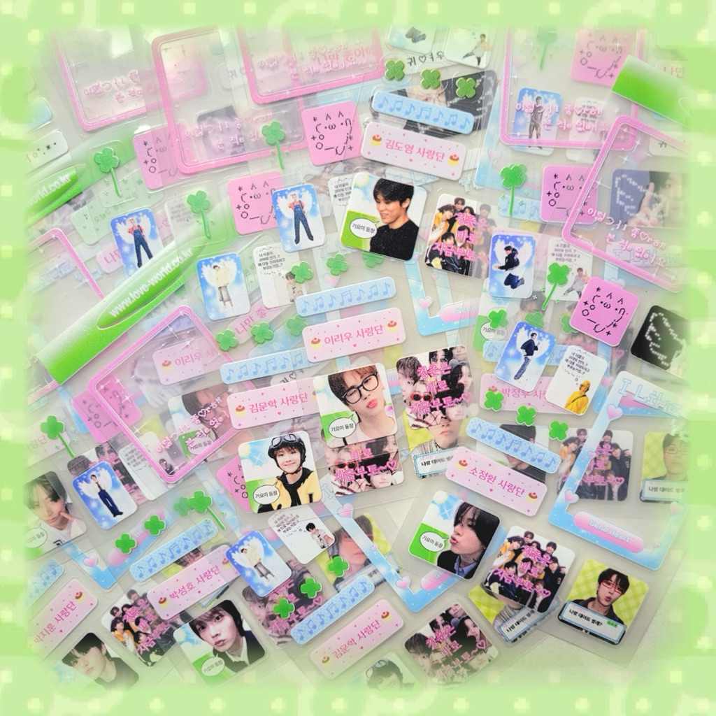 

[READY STOCK] Love-World Stickers!