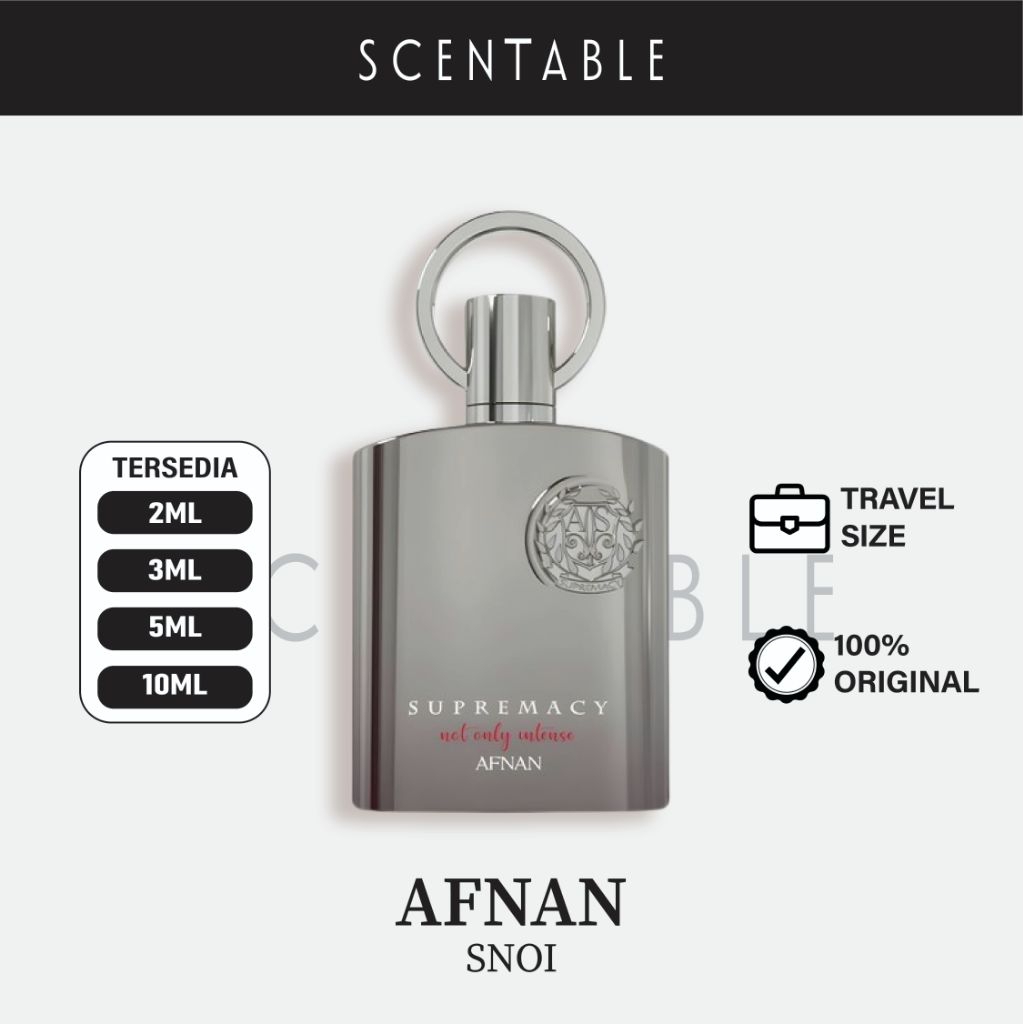 Decant Afnan Supremacy Not Only Intense