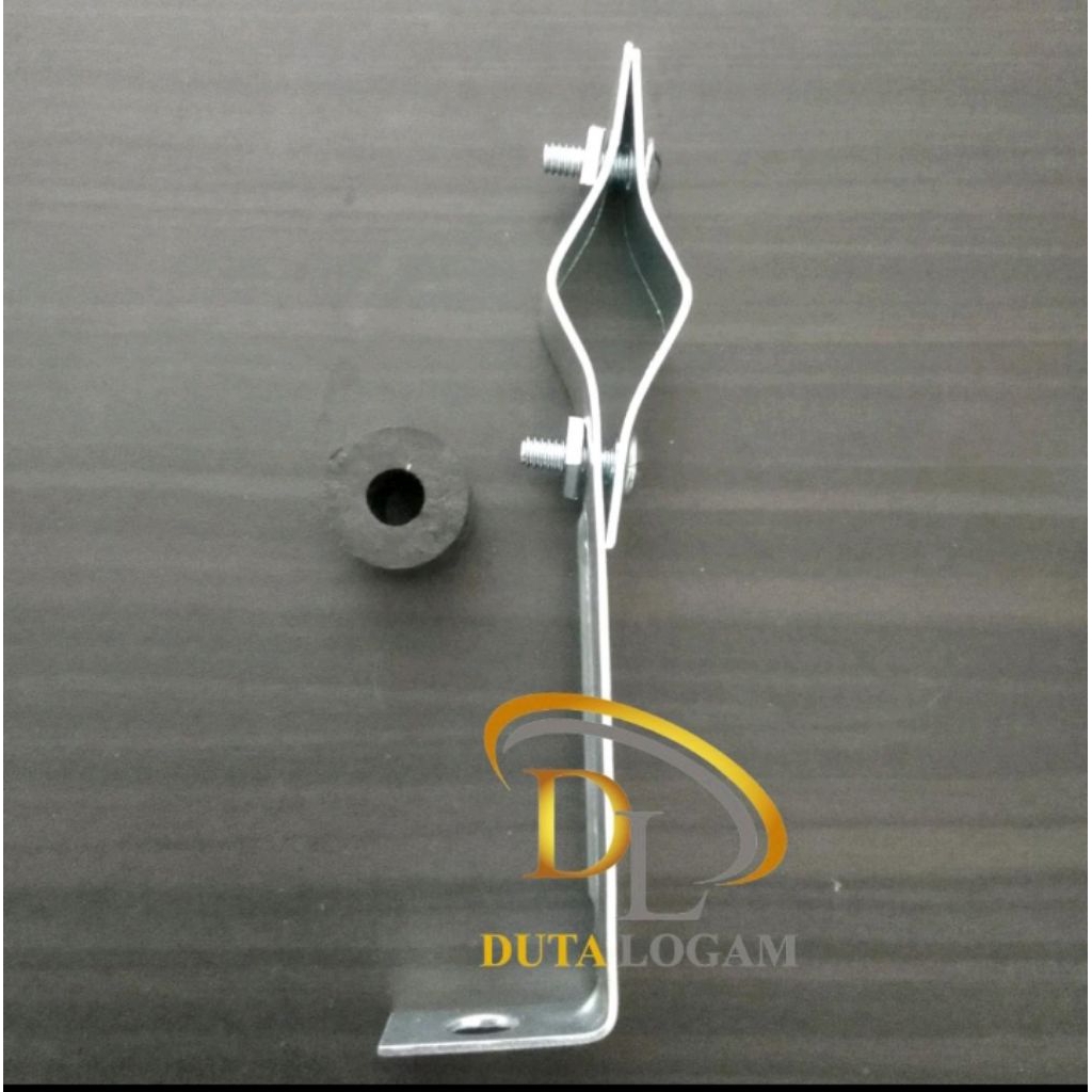 Klem L / Klem BC Besar / Klem Kabel Tempel Tembok / Tiang