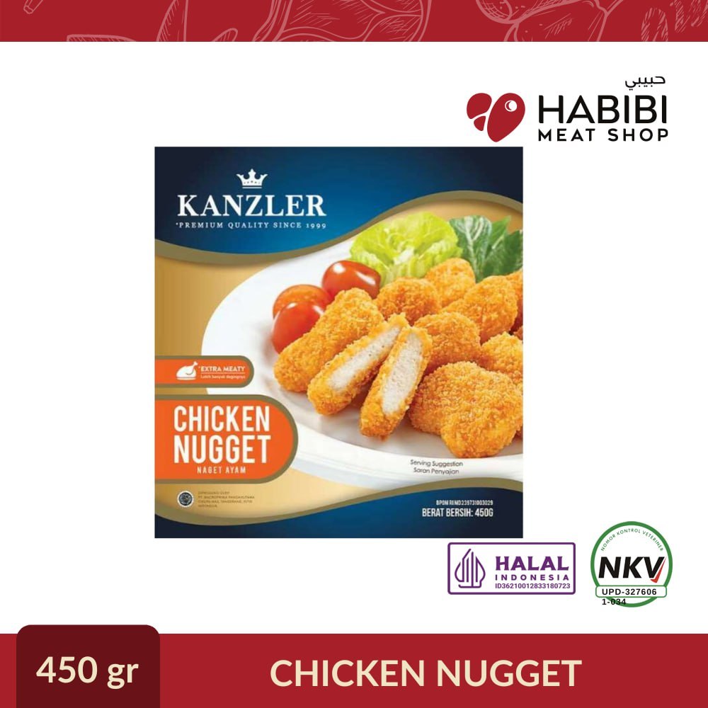 

KANZLER CHICKEN NUGGET 450gr