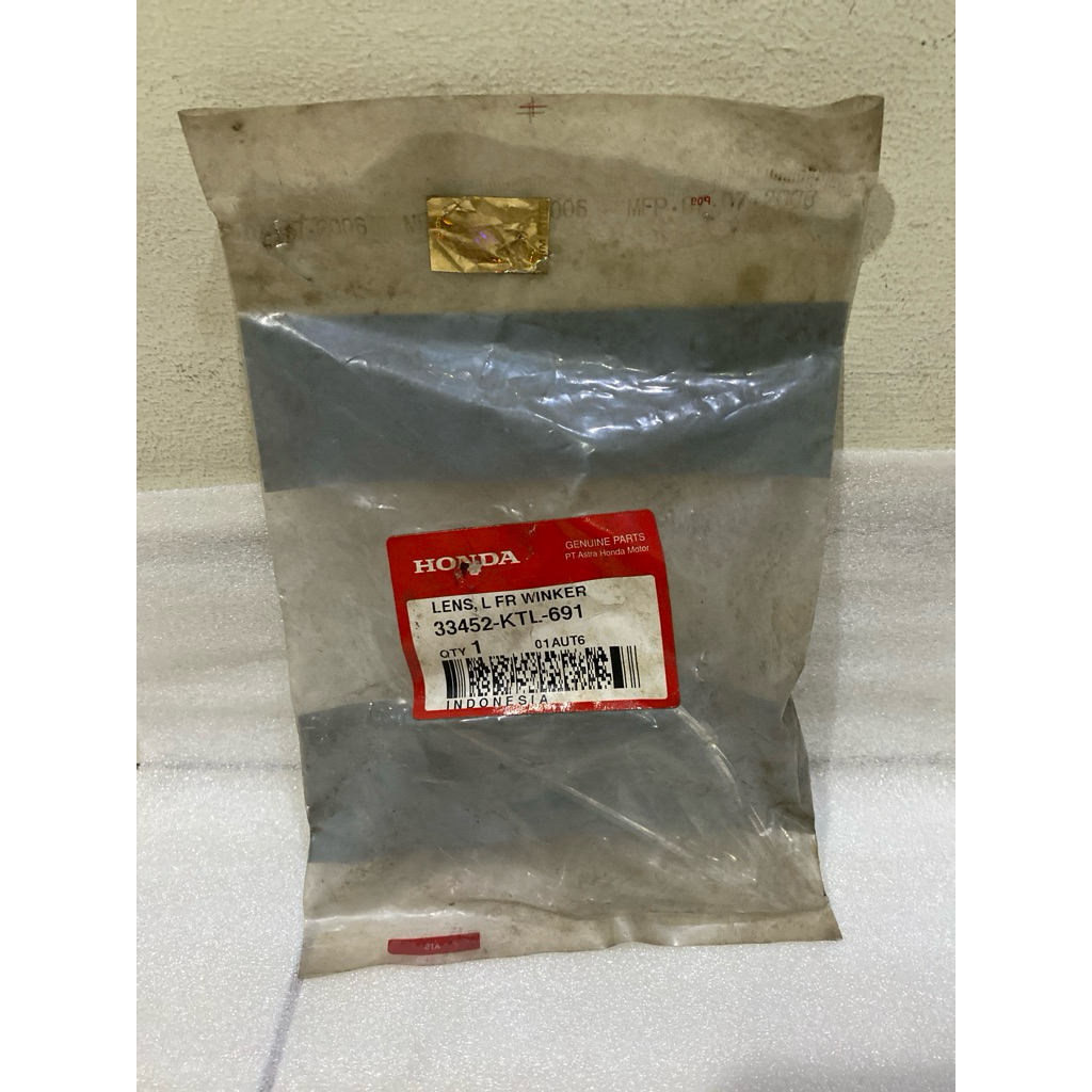 MikaLampuSenDepanKiriSupraFitNew/33452KTL691/MikaLampuSenDepanKananSupraFitNew/33402KTL691/MikaLampu