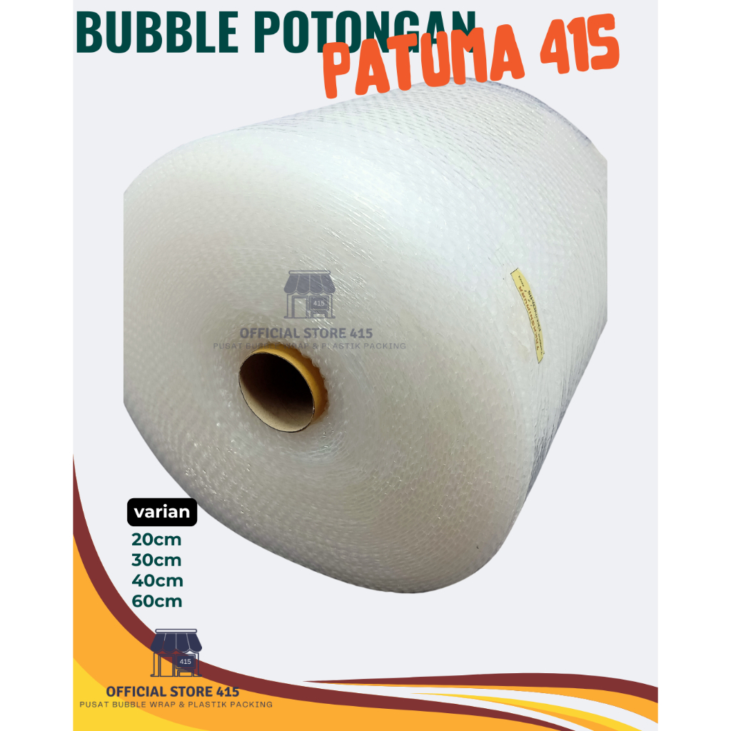 

Plastik Bubble Wrap Roll 20 x 50meter Ekonomis Premium Khusus Gojek