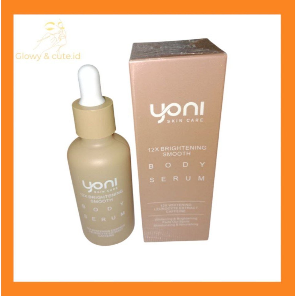 Glowy Cute - YONI SKINCARE - BODY SERUM 12x BRIGHTENING SMOOTH