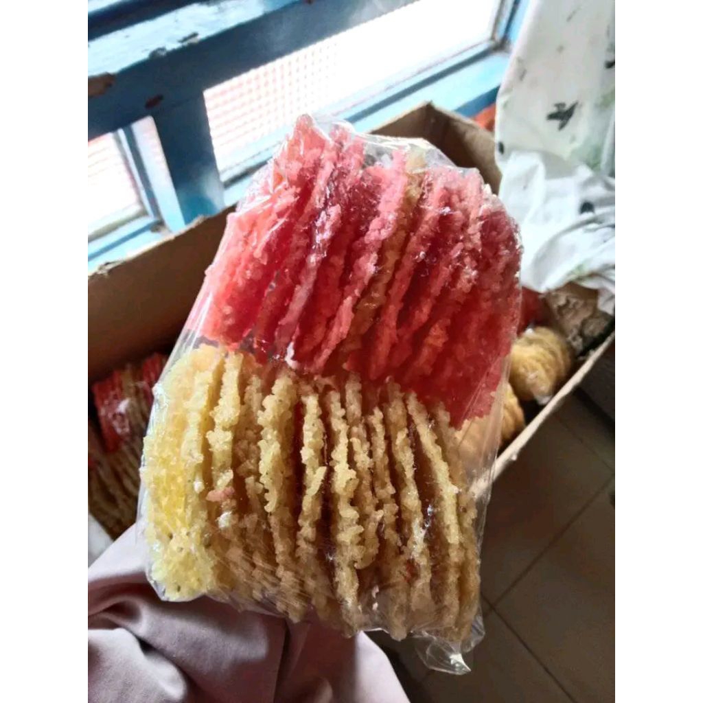 

Rengginan gurih / patolo perkg isi 45-50 biji