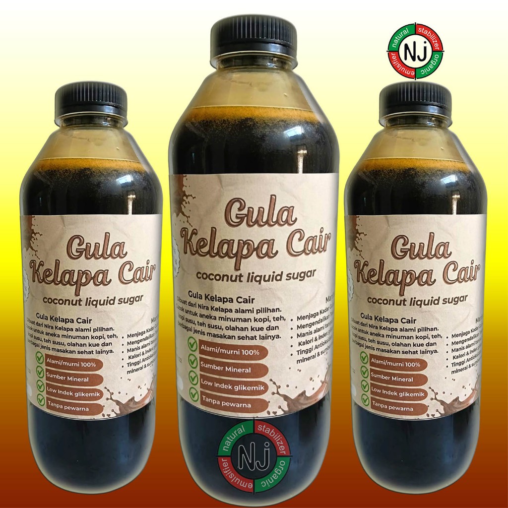 

Aren kelapa cair / coconut sugar liquid / gula kelapa cair murni alami 1 kg