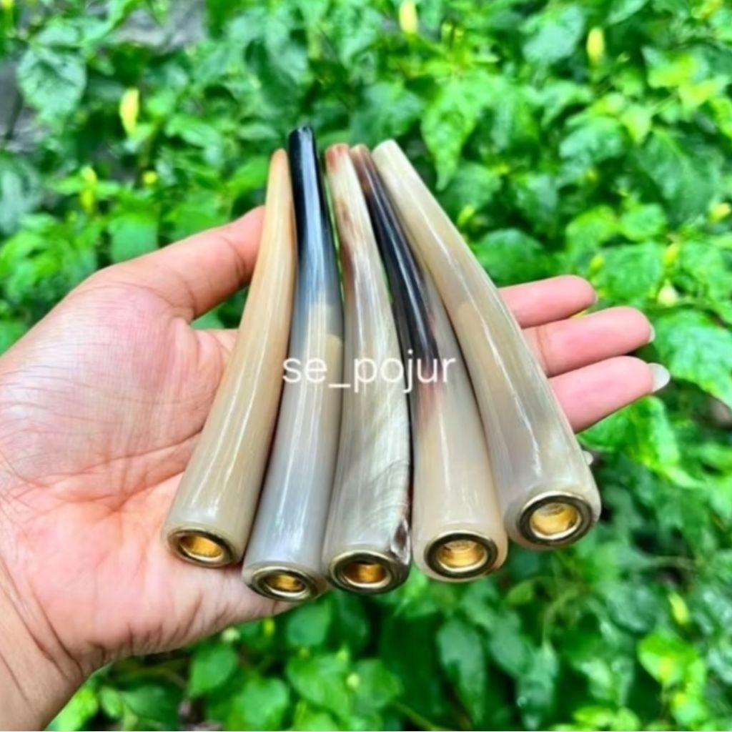 Once Pipa Pipo Bahan Tanduk Kerbau Banyak Variasi Macamnya Bukan Fiber atau Plastik