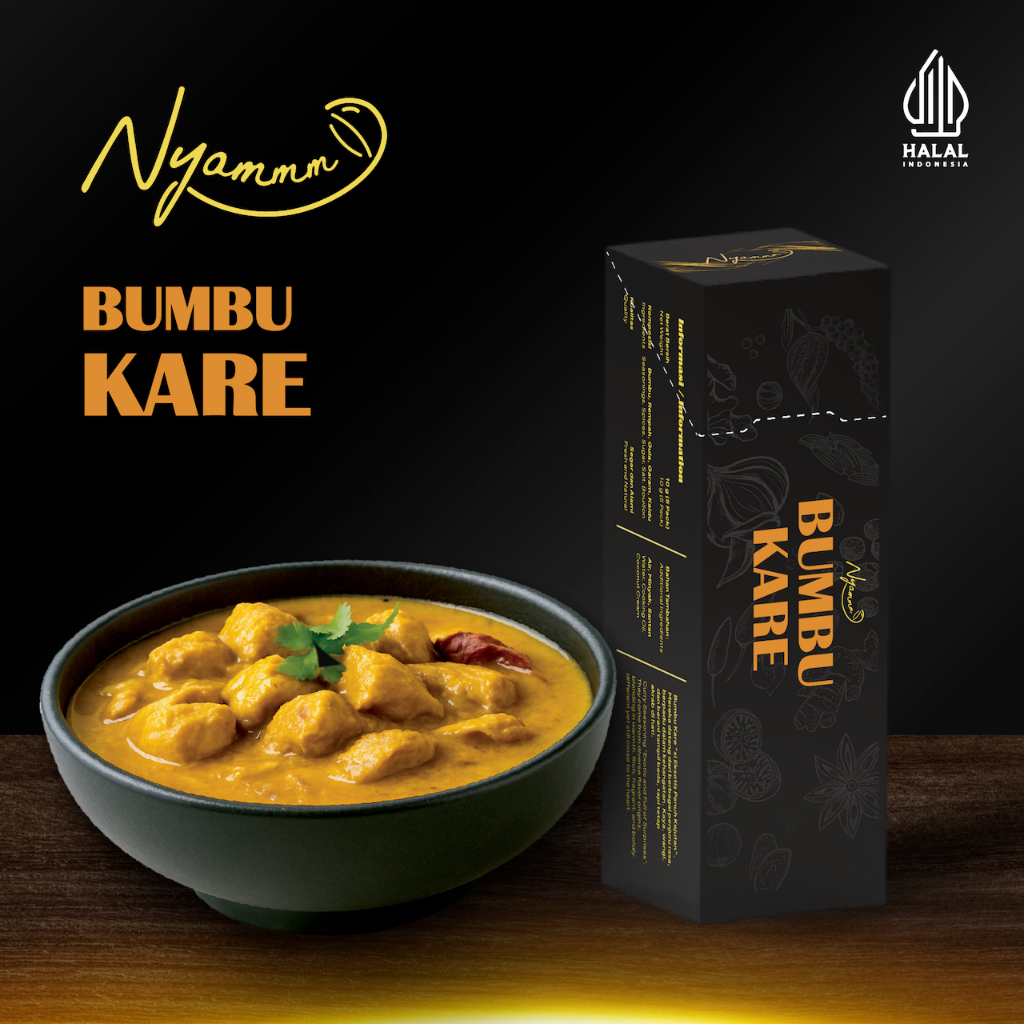 

Bumbu Kare Instan | Campuran Rempah Murni Bumbu Masak Siap Pakai