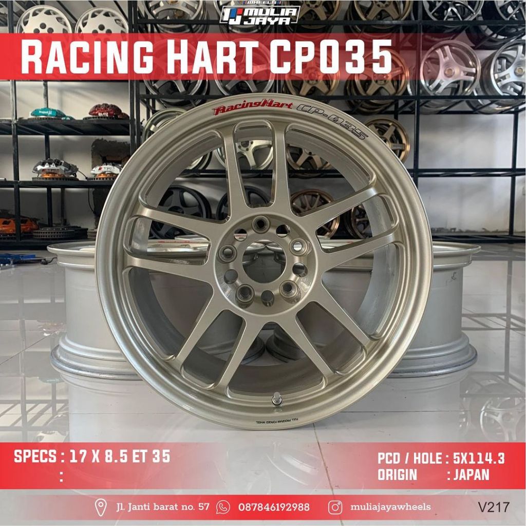 VELG MOBIL RACING HART CP035 R17