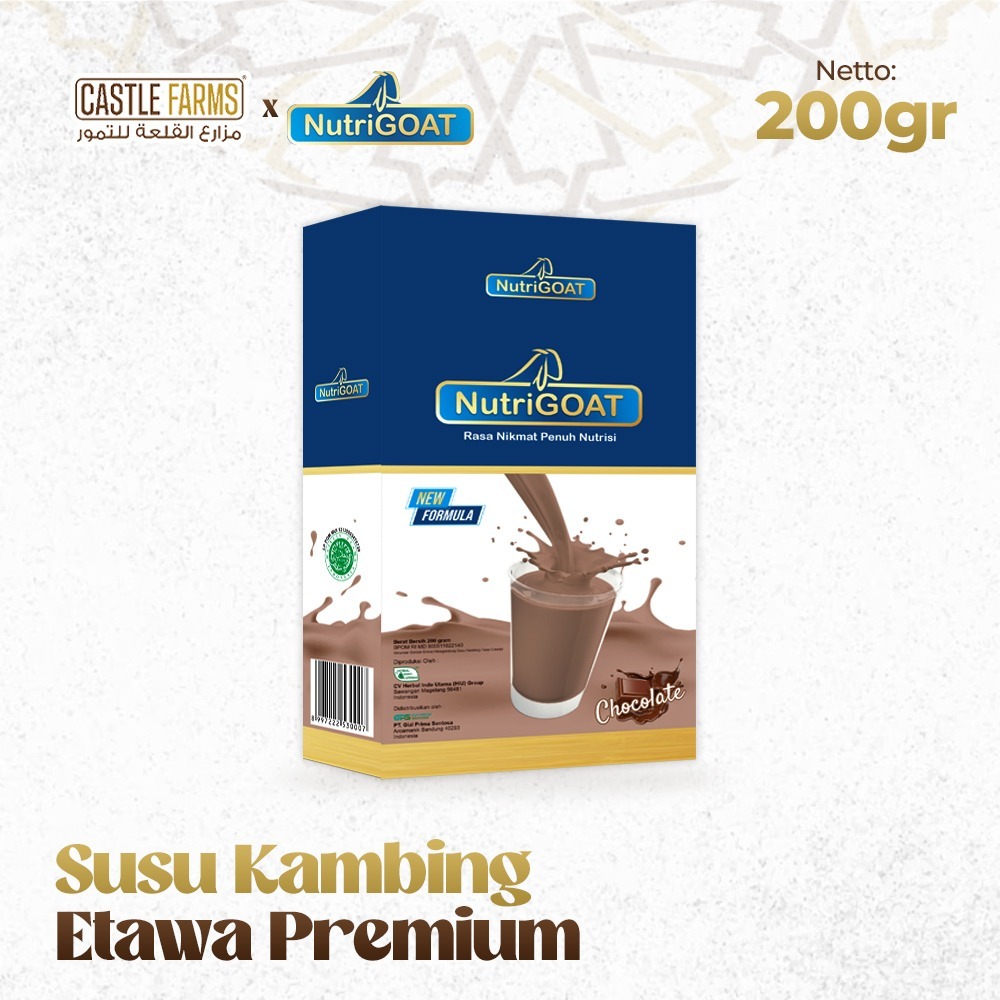 

NutriGoat - Susu Kambing Cokelat Dus 200gr