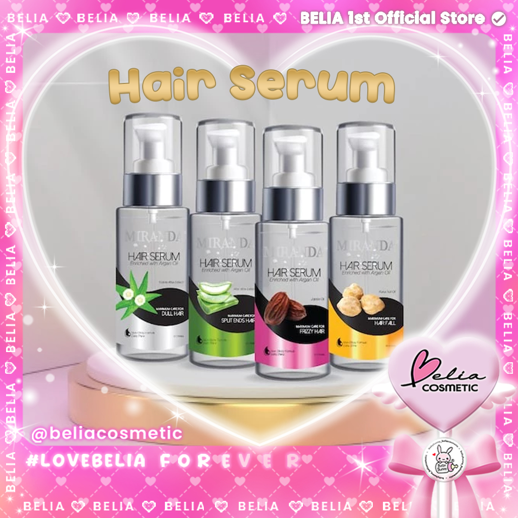 ❤ BELIA ❤ MIRANDA Hair Serum 100ml Hair Fall | Frizzy Hair (Serum Rambut) 100 ml