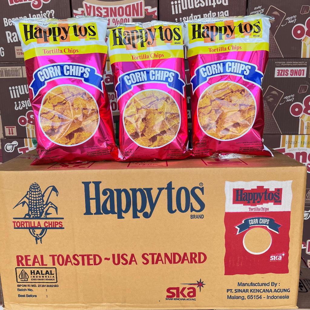 

happy tos 140 gram 1 dus isi 16 pcs