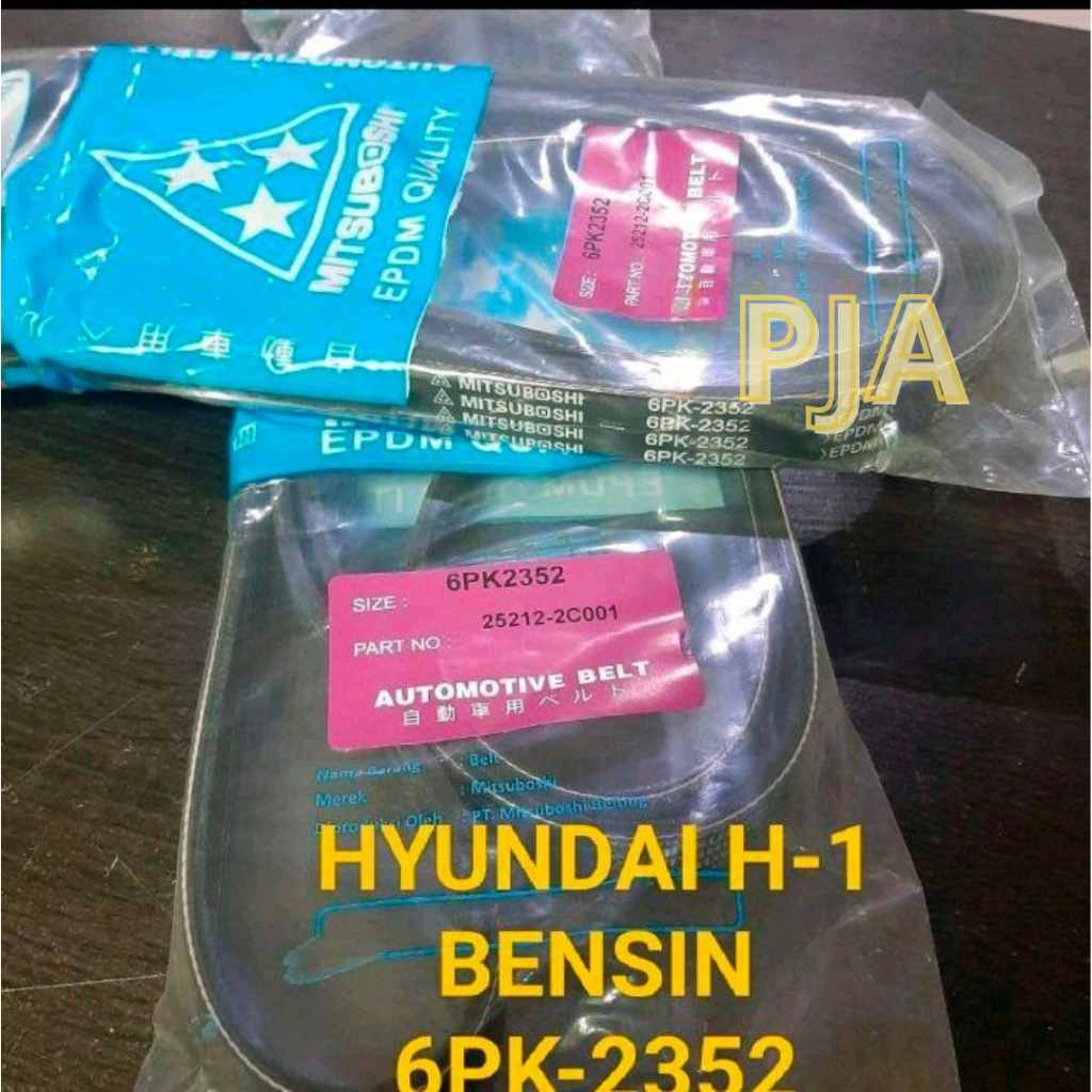 FAN VAN V BELT TALI KIPAS 6PK-2352 HYUNDAI H1 BENSIN 6PK2352