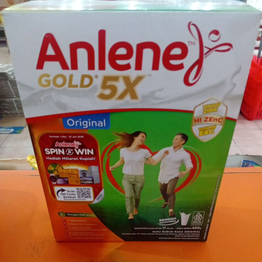 

Anlene Gold 5X 600gr