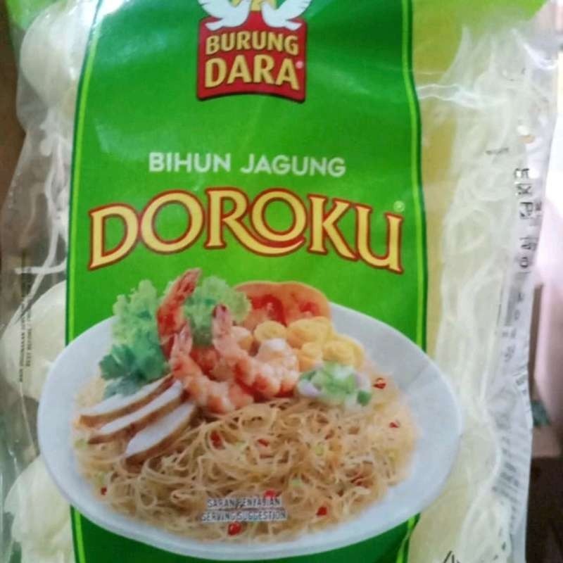 

[oddsolshop] pekanbaru/Doroku Bihun Jagung Burung Dara 316GR Corn Vermicelli Mie Kering