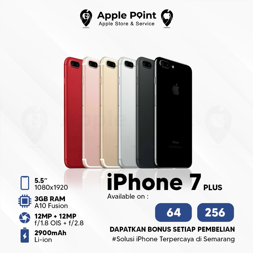 IPHONE 7 PLUS 128GB EX IBOX FULL SET