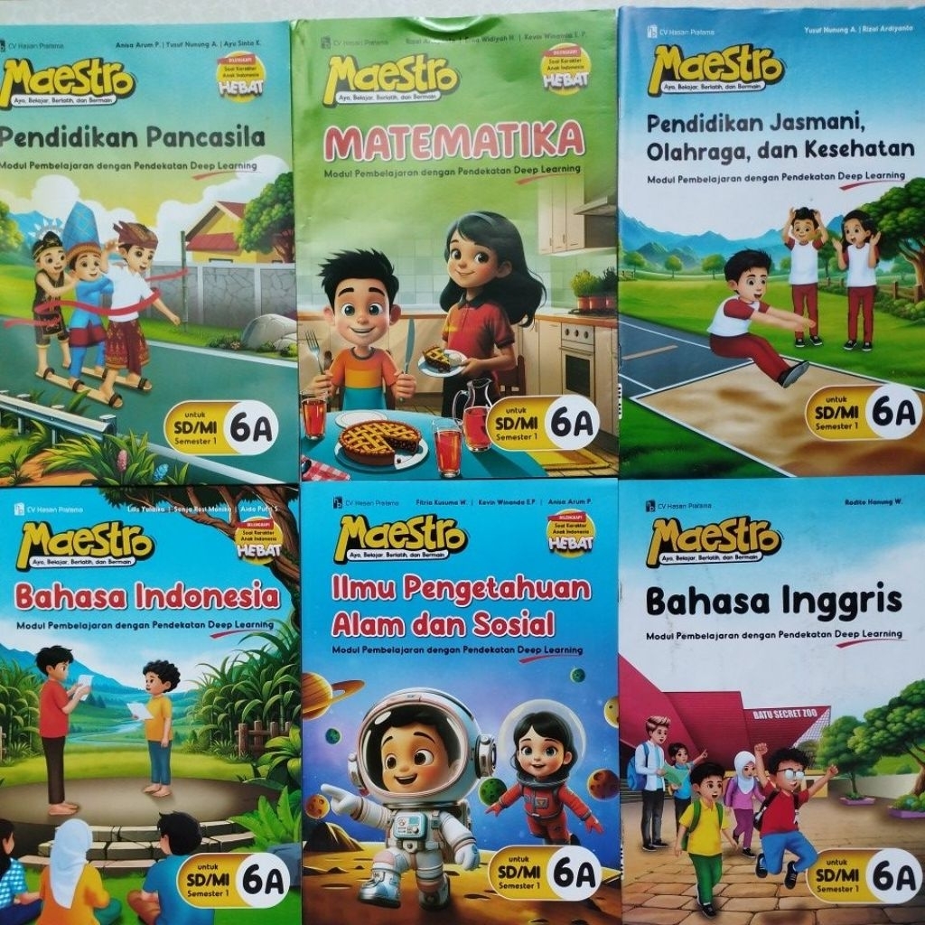 LKS MAESTRO KELAS 6 SD/MI SEMESTER 1 KURIKULUM MERDEKA