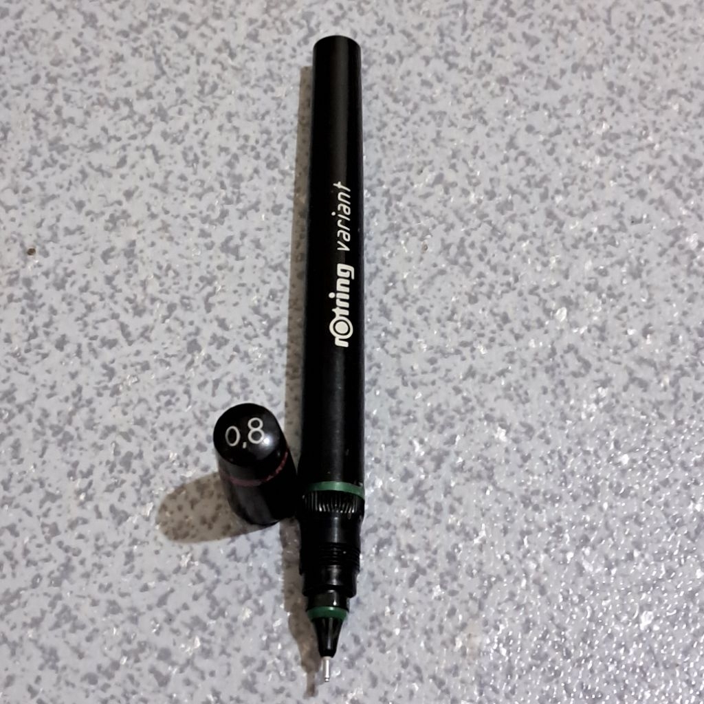 

Rotring Variant 0.8 rapido pulpen gambar teknik item no 2