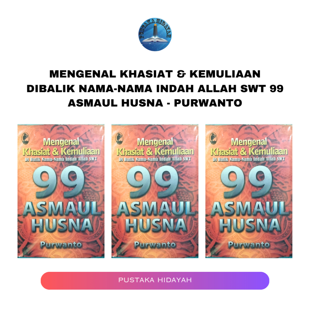 Mengenal Khasiat & Kemuliaan Dibalik Nama-Nama Indah Allah SWT 99 Asmaul Husna - Purwanto