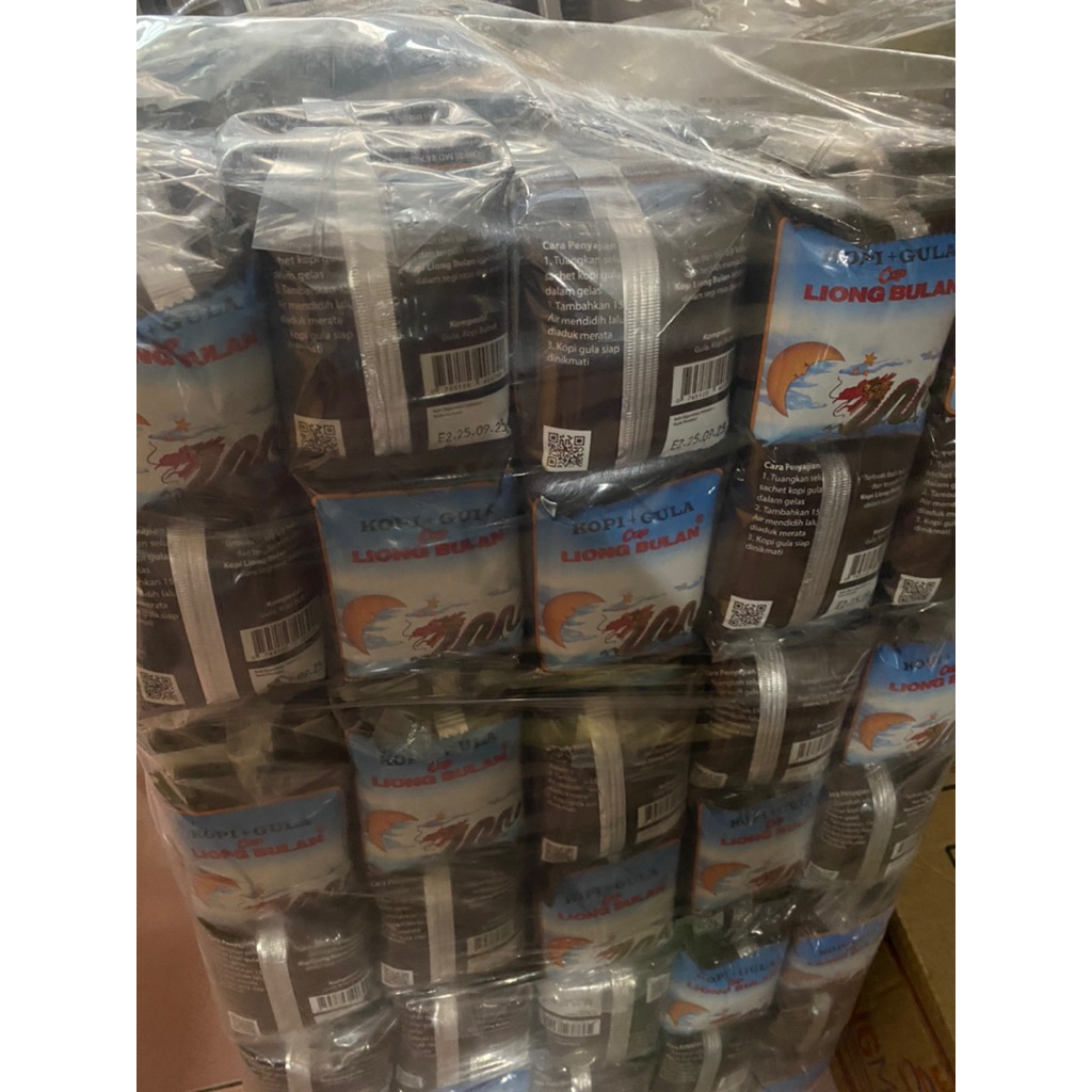 

kopi liong bulan + gula 28gram (1Ball isi 20pack)