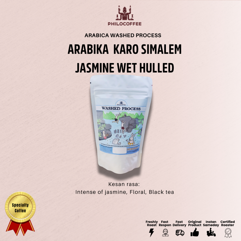 

Kopi Arabika Karo Simalem Jasmine Wet Hulled | Giling Basah - 50gr