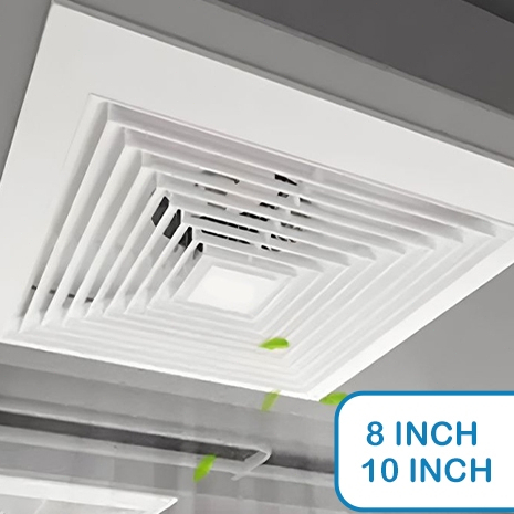 Exhaust Fan 8 inch / 10 inch Kipas Angin Hexos Plafon Dak