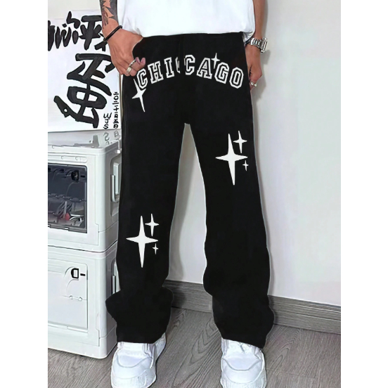 Baggy Pants Celana Oversize Standart | Celana Loose Pants Pria Wanita