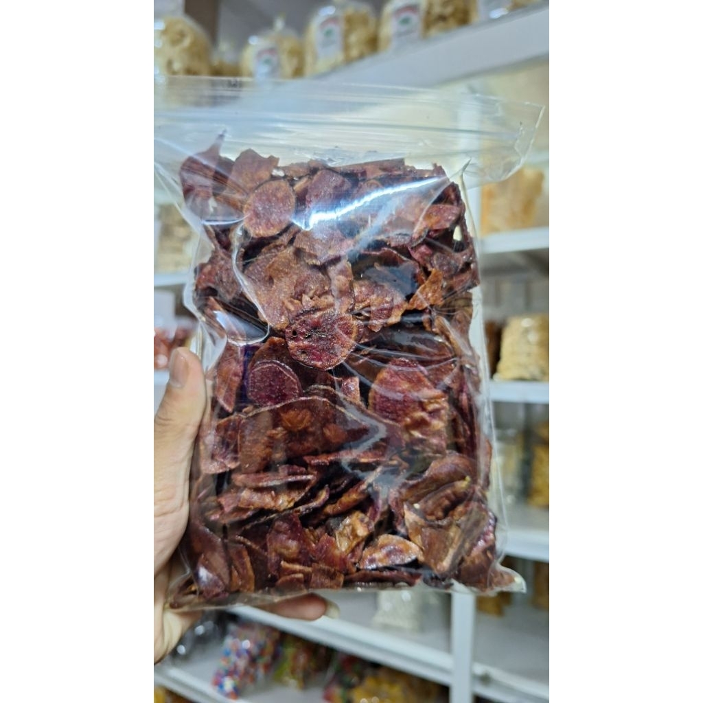 

Keripik Ubi Ungu Wijen 250gr