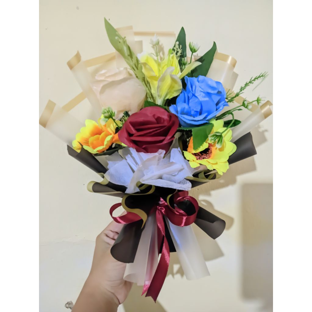 

(READY STOK) BUKET BUNGA MIX PREMIUM/BUKET BUNGA SIZE MEDIUM