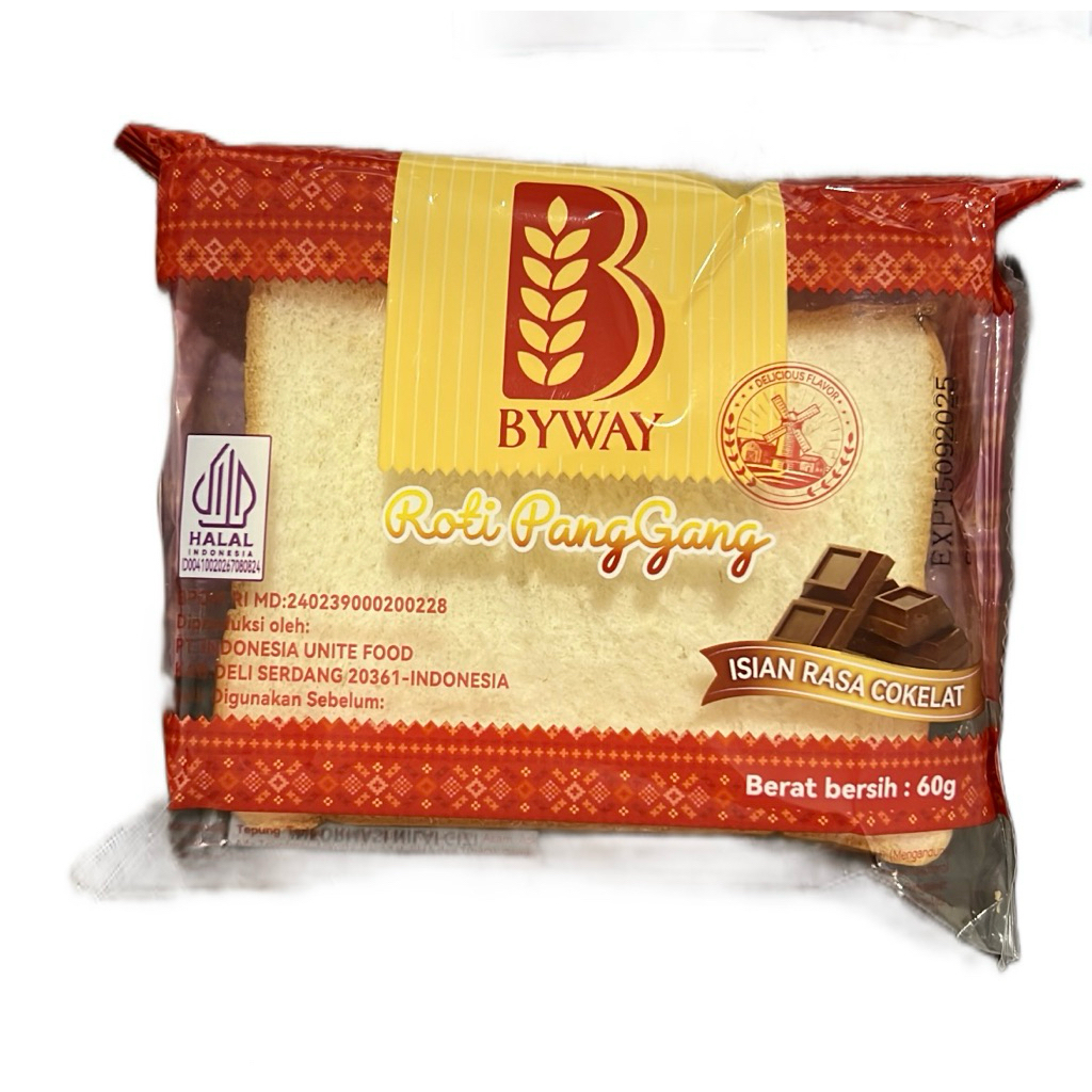 

BYWAY ROTI PANGGANG RASA COKELAT [1 BUNGKUS @60G] | ROTI VIRAL BYWAY | AOKA | ROTI TAWAR COKELAT